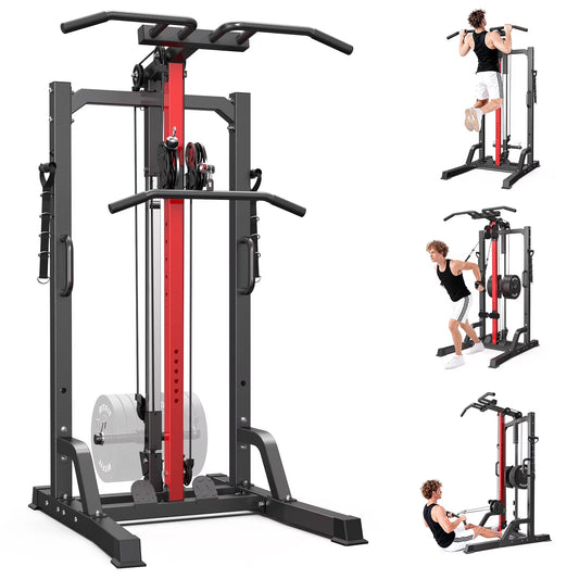 Home Gym Station,Lat Pull down Machines,Lat Row Cable Machine,High & Low Pulley Stations