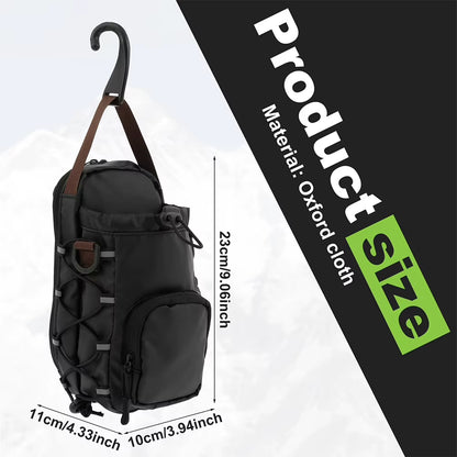 Magnetic Gym Bag with Water Bottle Holder Gym Sling Bag Gym Bottle Carrier Bag for Men Women Gym Accessories Organizer