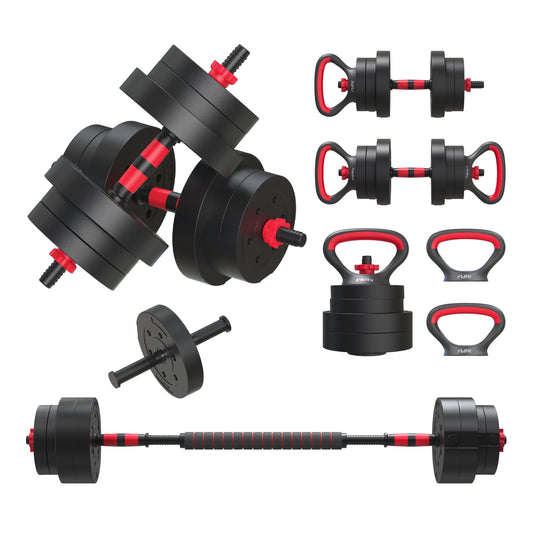 Smartbell Gym 5-In-1 Adjustable Dumbbell Set & Weight Set for Home Workouts, 45 Lbs