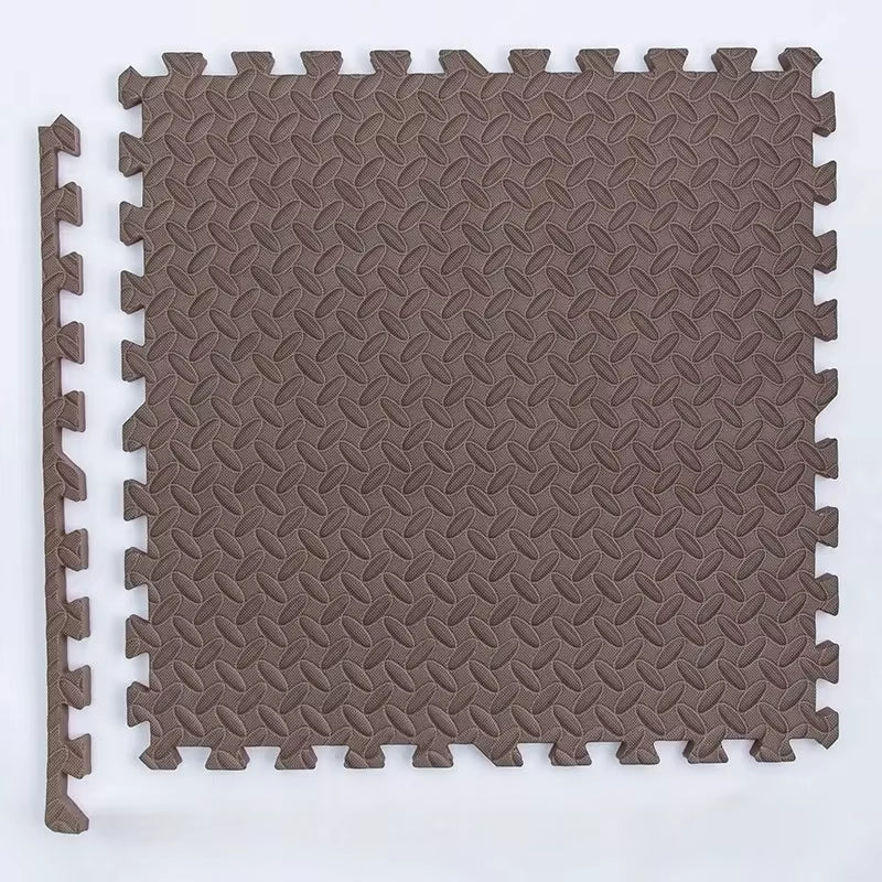 4~20Pcs Puzzle Fitness Mat, Eva Interlocking Foam Floor Tiles for Home Gym, Home Gym Equipment Mat, Non-Slip Floor Mat for Kids