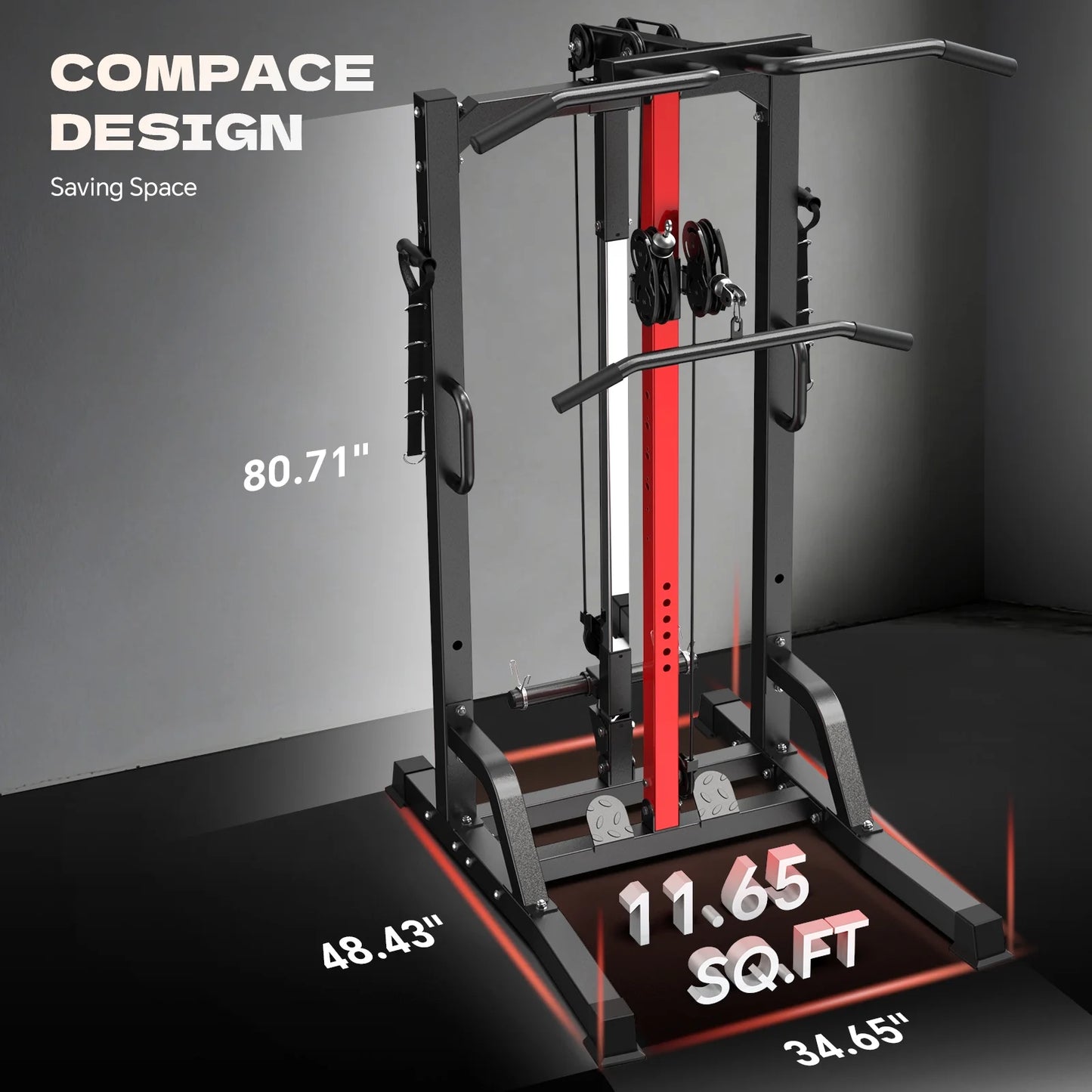 Home Gym Station,Lat Pull down Machines,Lat Row Cable Machine,High & Low Pulley Stations